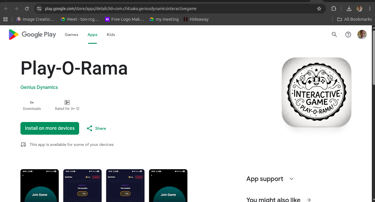 Play-O-Rama – Real-Time Interactive Quiz Game